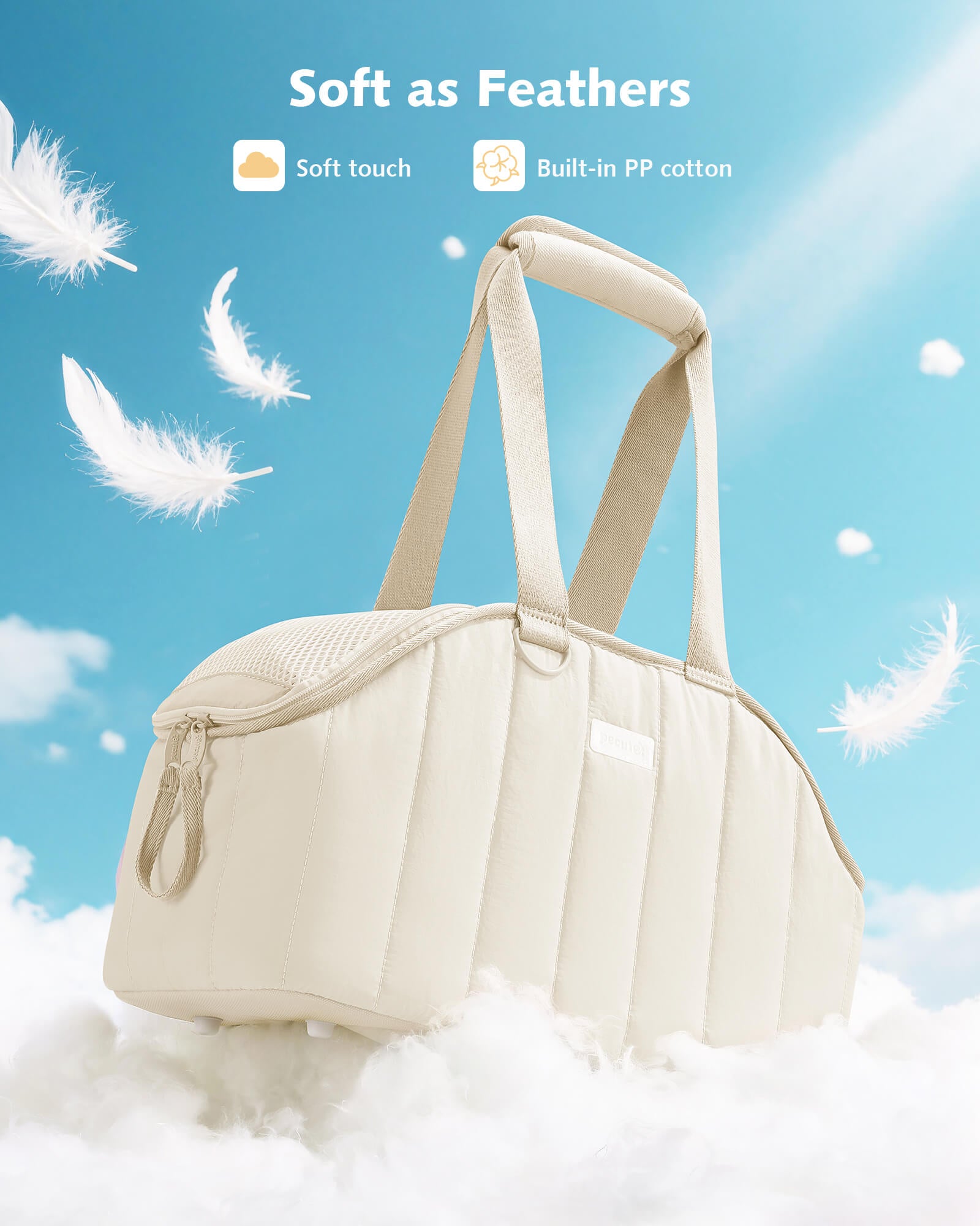 Pecute Ultra-Light Stylish Pet Shoulder Handbag Cat Carrier Bag