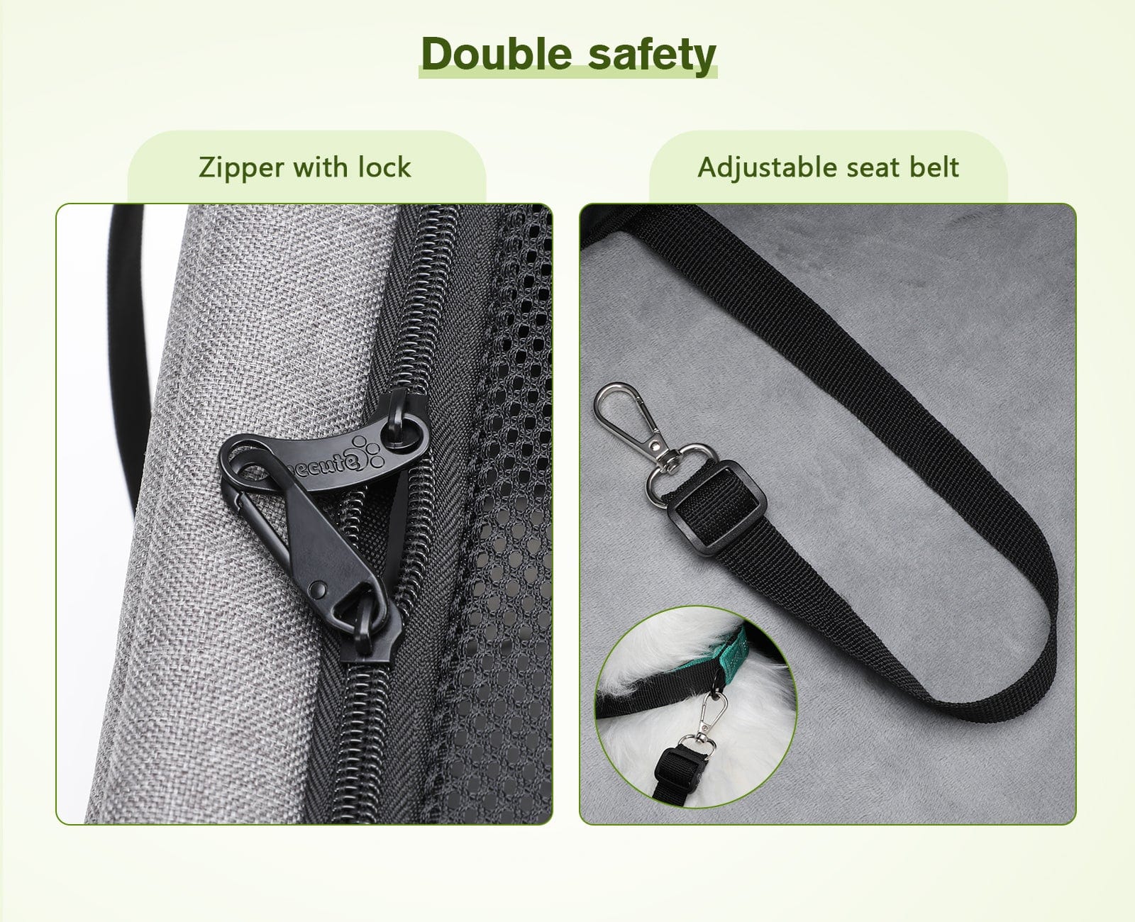 Borsa trolley Pecute con telaio integrato rimovibile