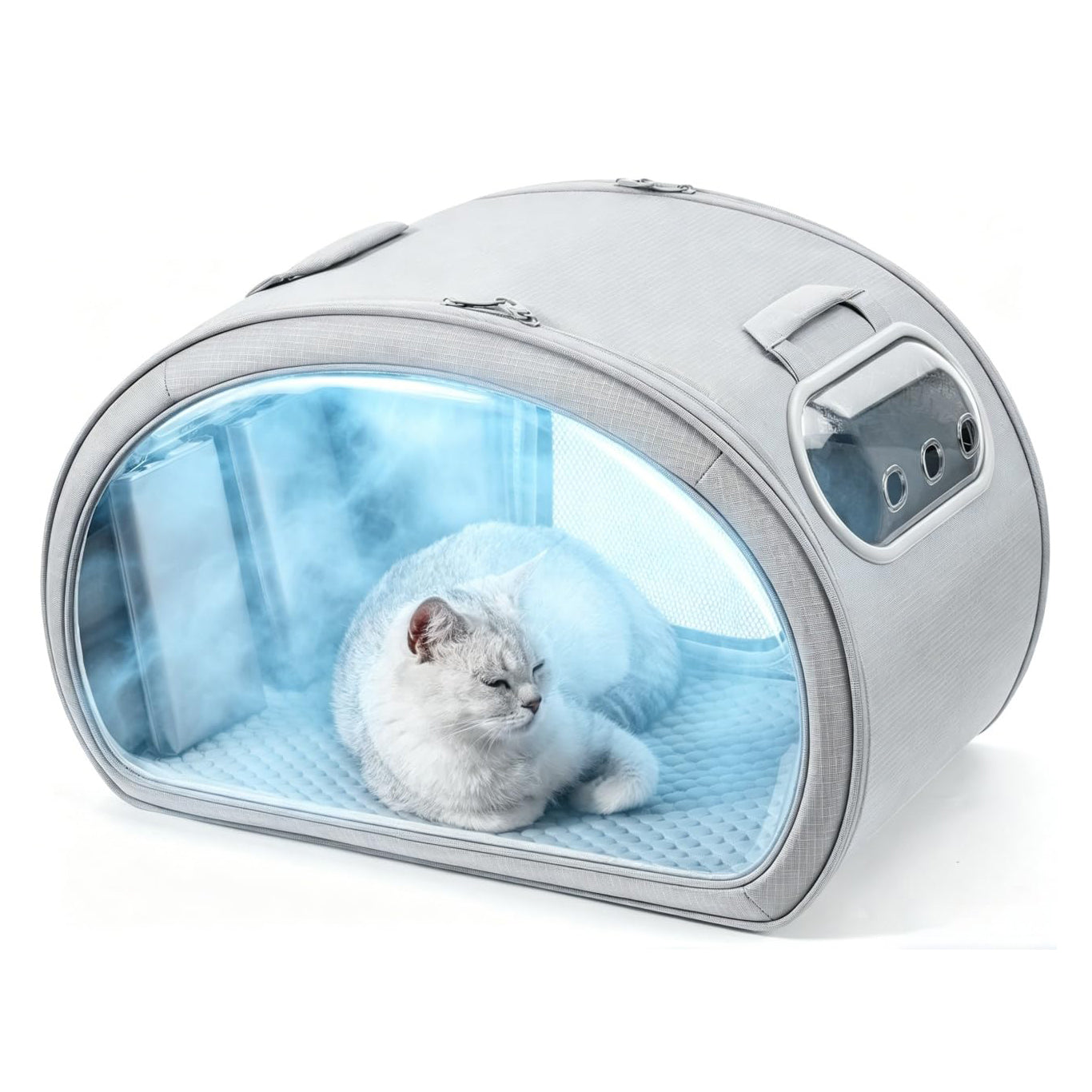 Pecute Cooling Cat House AC House with Cooling Mat for Cat Small Dogs