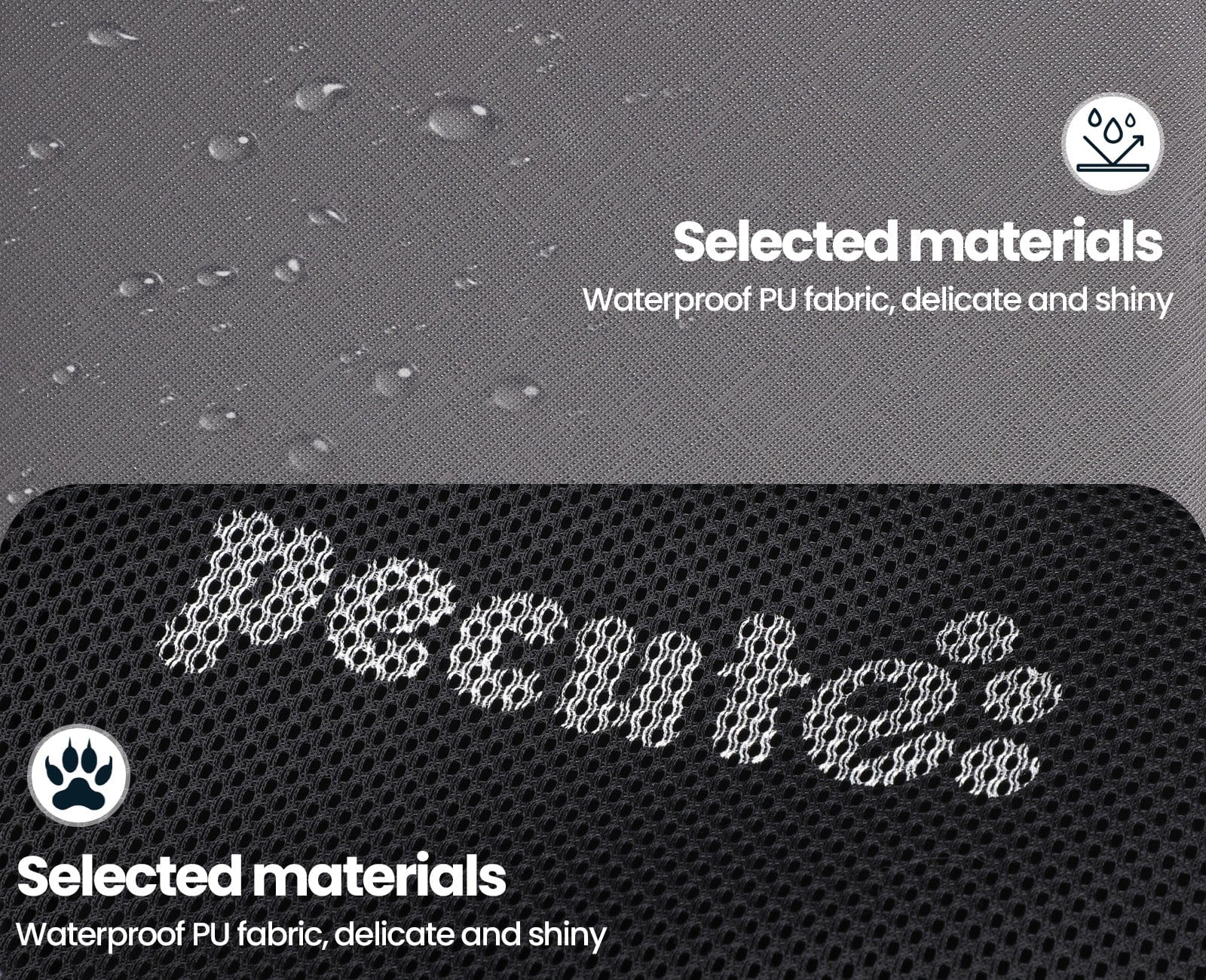 Pecute Anti-Gravity 30% Energy Saving Cat Backpack Carrier Waterproof PU Leather