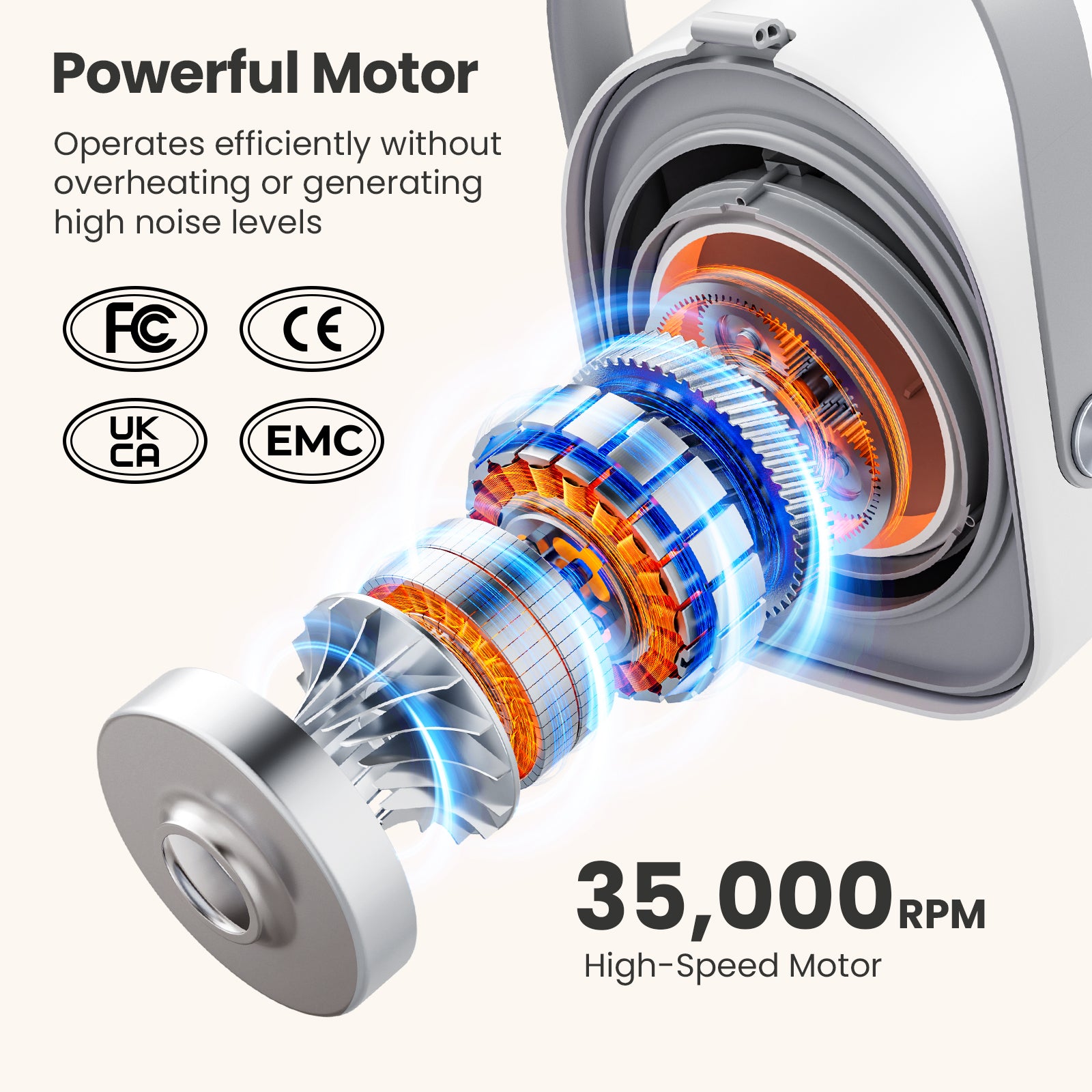 Pecute 7-in-1 Dog Grooming Vacuum&Dryer for Shedding Grooming