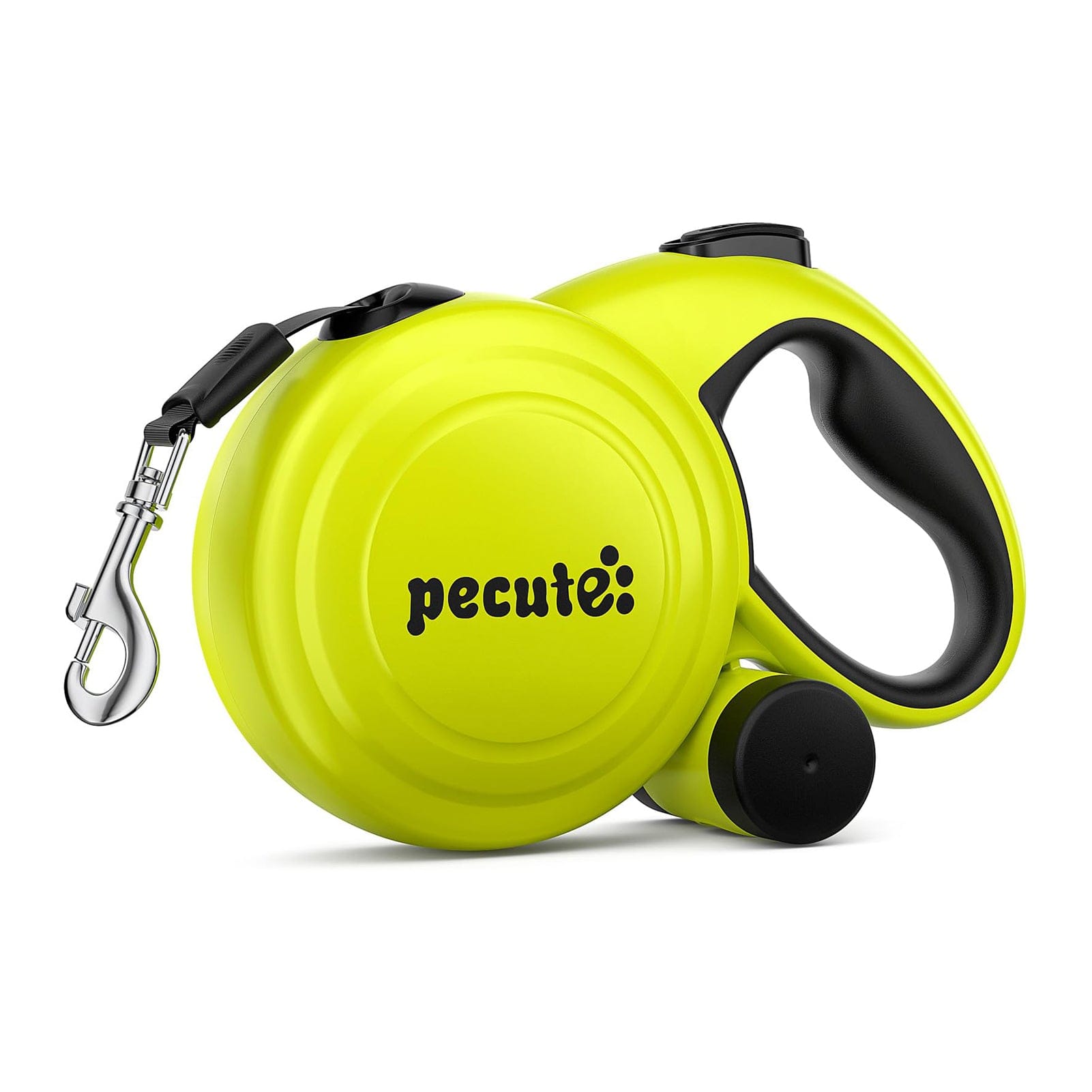 Pecute Retractable Dog Leash with Dog Waste Bag Holder