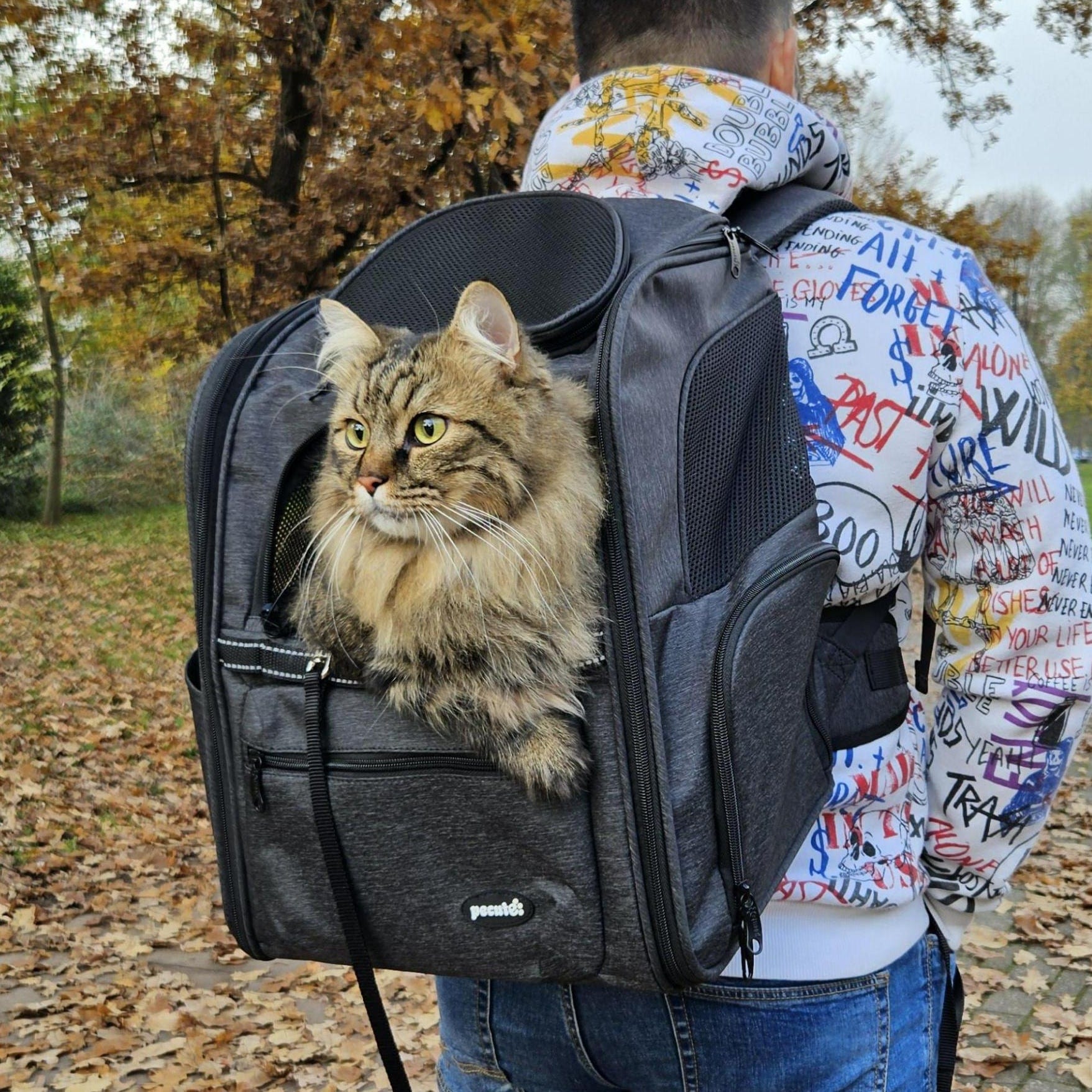 Pecute Suspended Anti-Gravity Weight-Reducing Pet Carrier Backpack