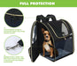 Pecute Expandable Portable Breathable Rucksack Cat Carrier Dog Backpack.