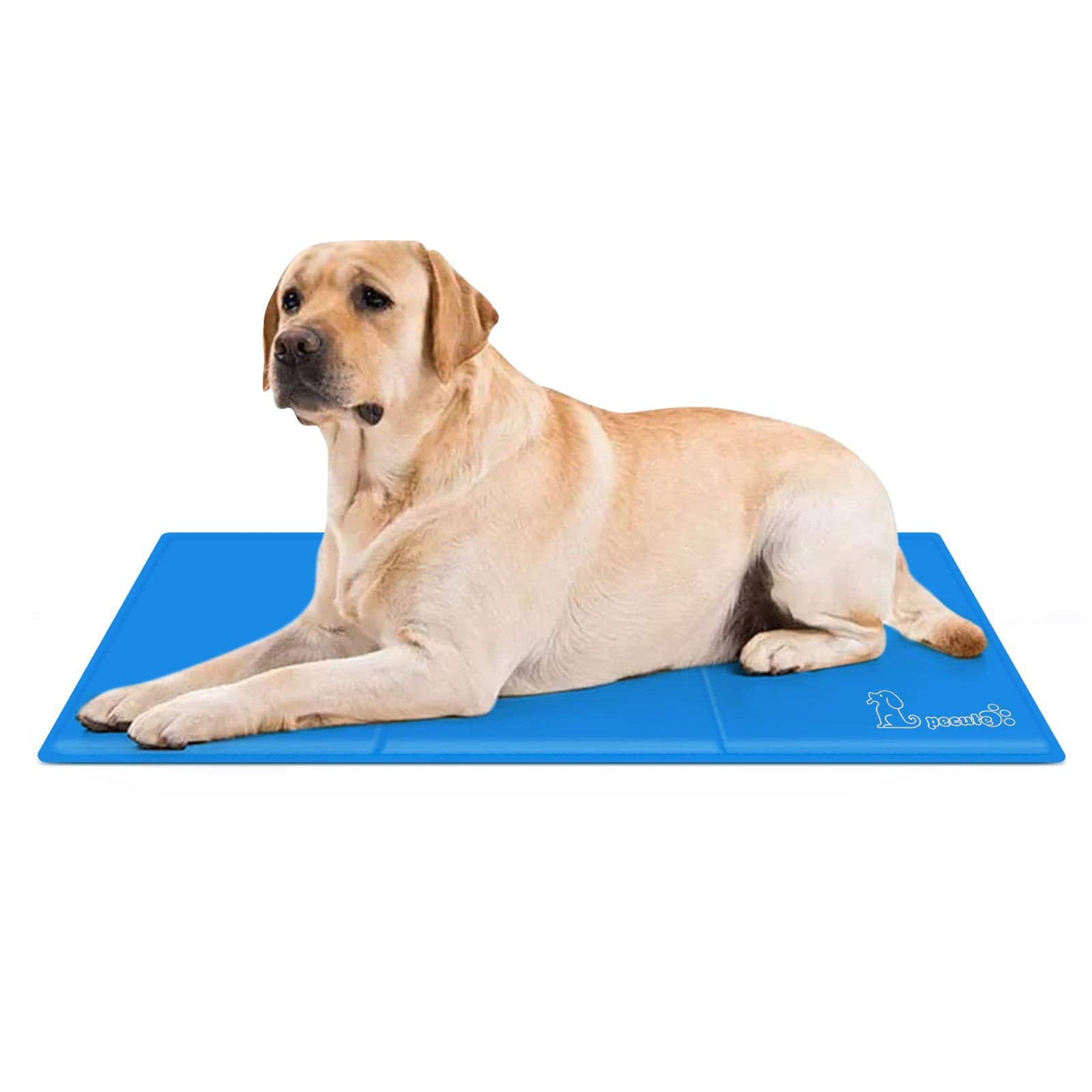 Pecute Dog Cooling Mat Blue(L).