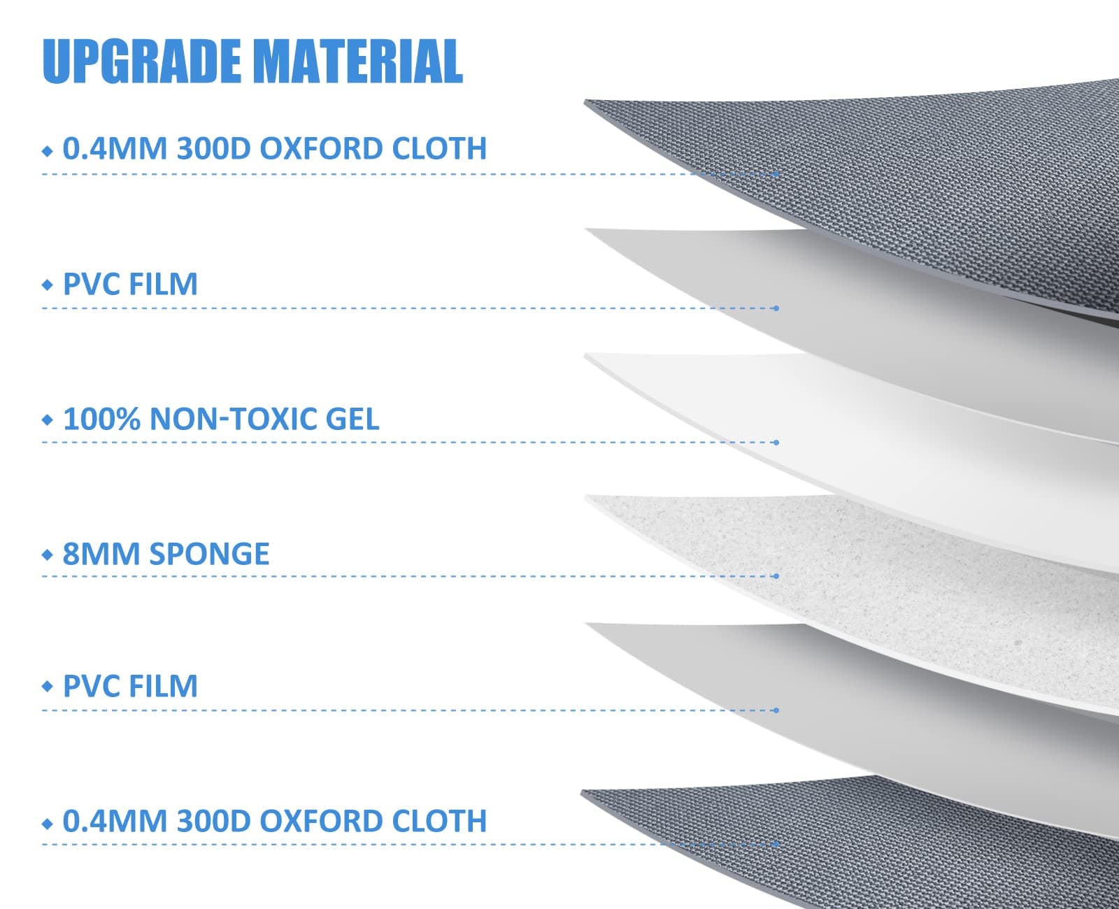 Pecute Dog Cooling Mat Grey(L).