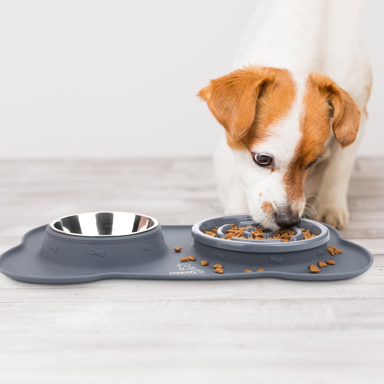 Pecute Slow Feeder Bloat Dog Bowl (500ml).