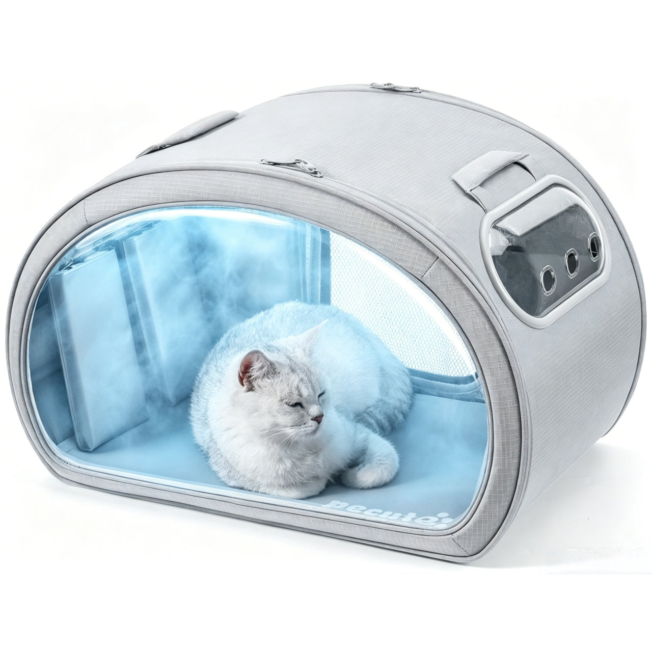 Pecute Cat Cooling House Dog House with Cooling Mat