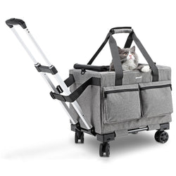 Bolso con ruedas con marco incorporado extraíble Pecute