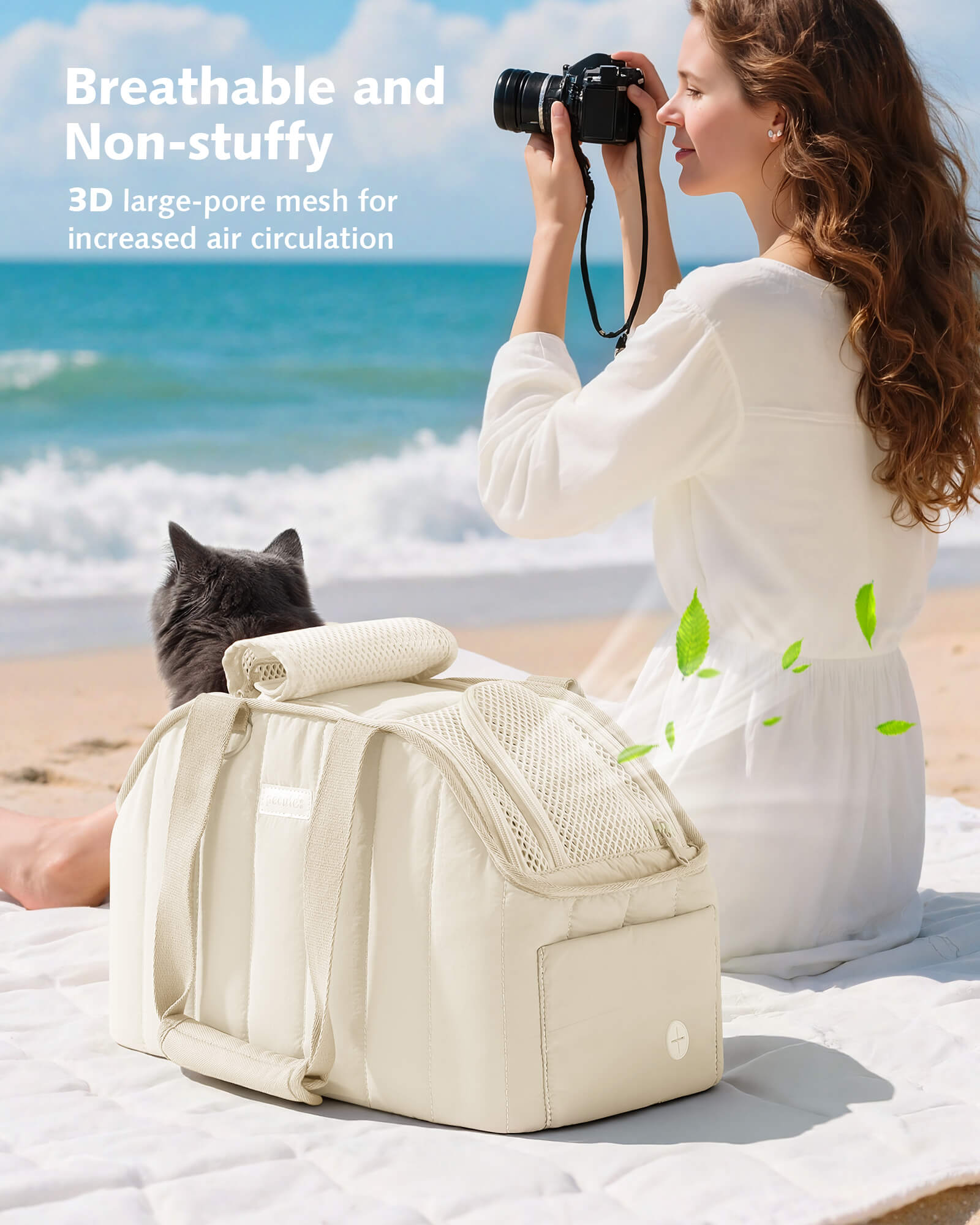 Pecute Ultra-Light Stylish Pet Shoulder Handbag Cat Carrier Bag