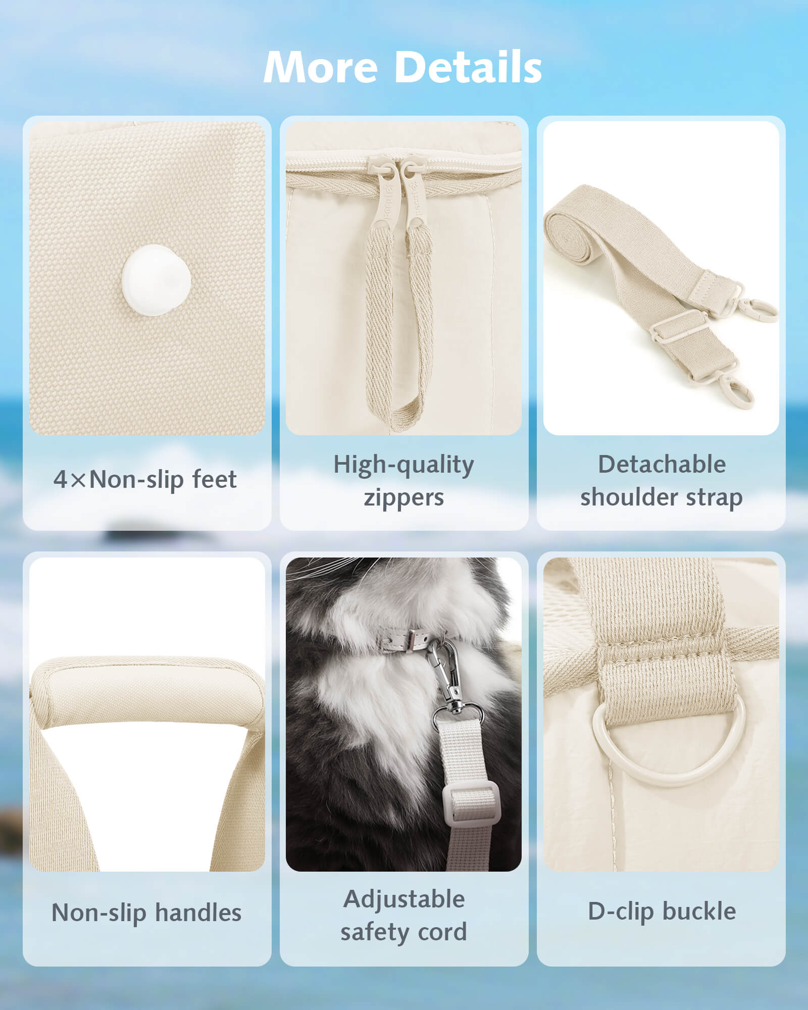 Pecute Ultra-Light Stylish Pet Shoulder Handbag Cat Carrier Bag