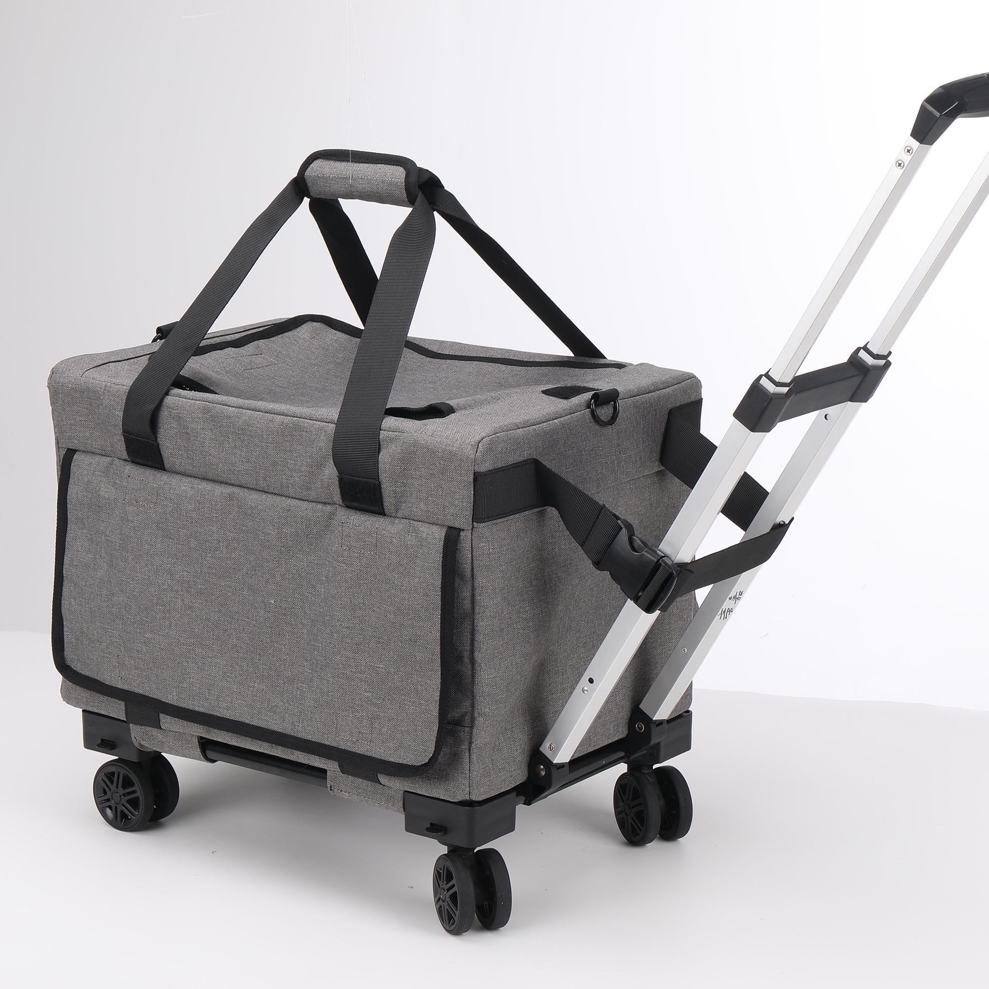 Borsa trolley Pecute con telaio integrato rimovibile