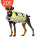 Pecute Reflective Dog Life Jacket L(Chest Girth 70-85cm).