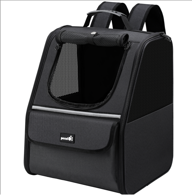 Pecute Trapezoidal Cat Carrier Pet Backpack