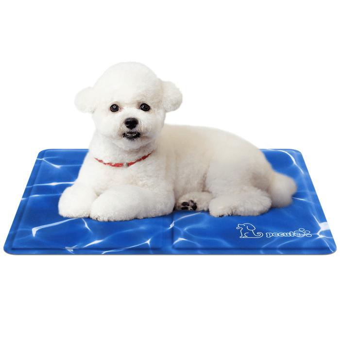 Pecute L 90x50cm Dog Cooling Mat  Water Ripples