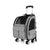 Pecute Pet Trolley Backpack Travel Carrier