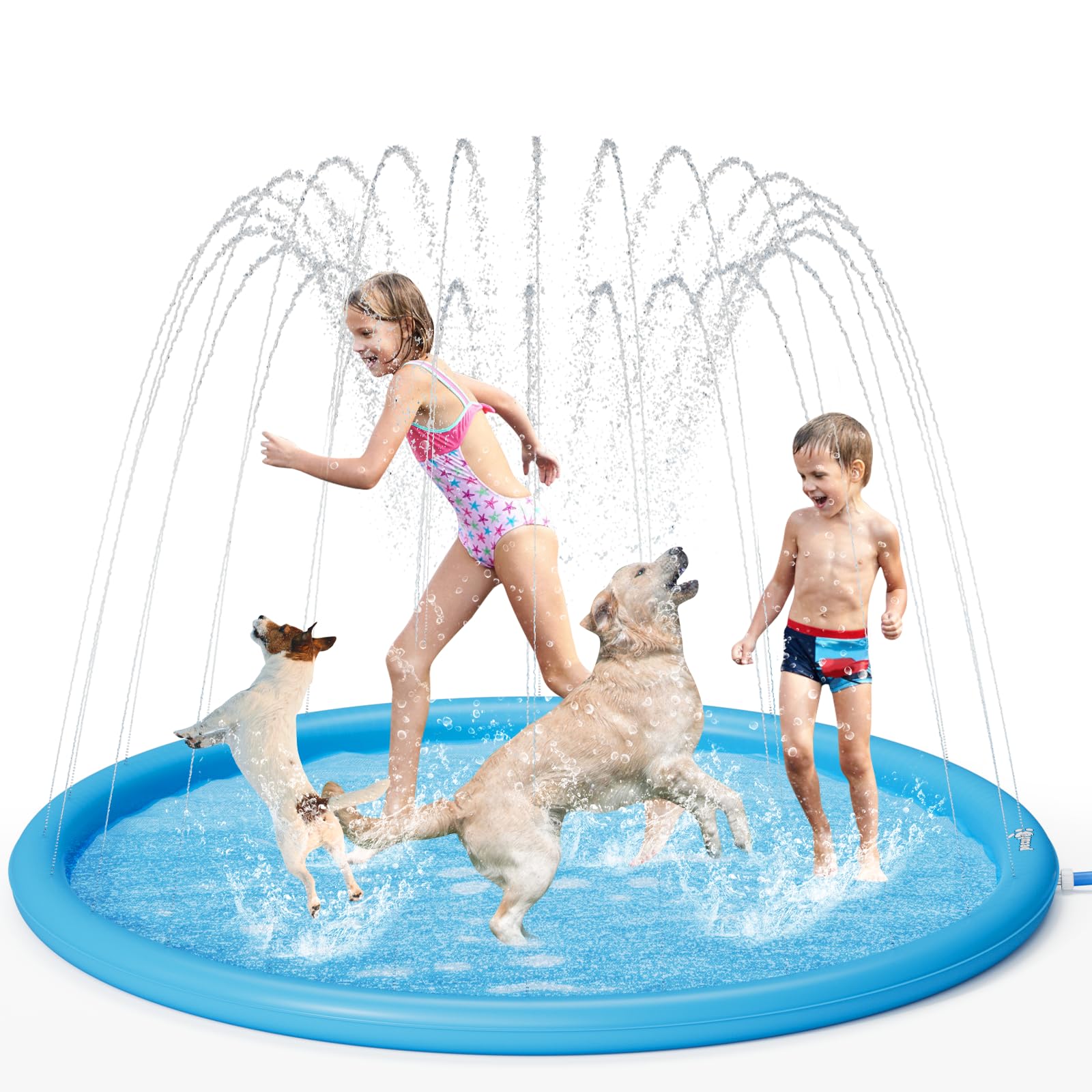 Pecute S-4XL Sprinkler Pad for Dogs & Kids