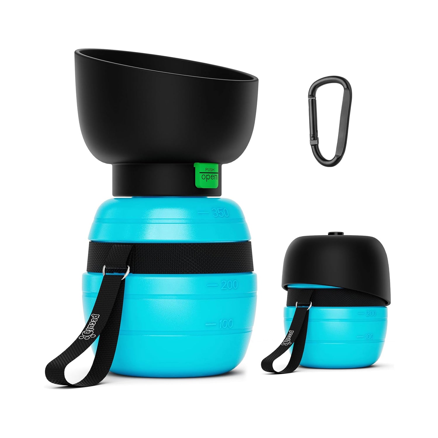 Pecute 350ml Dog Water Bottle Portable Puppy Drinking Bottles