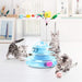 pecute Cat Roller Toy 4 Layers.