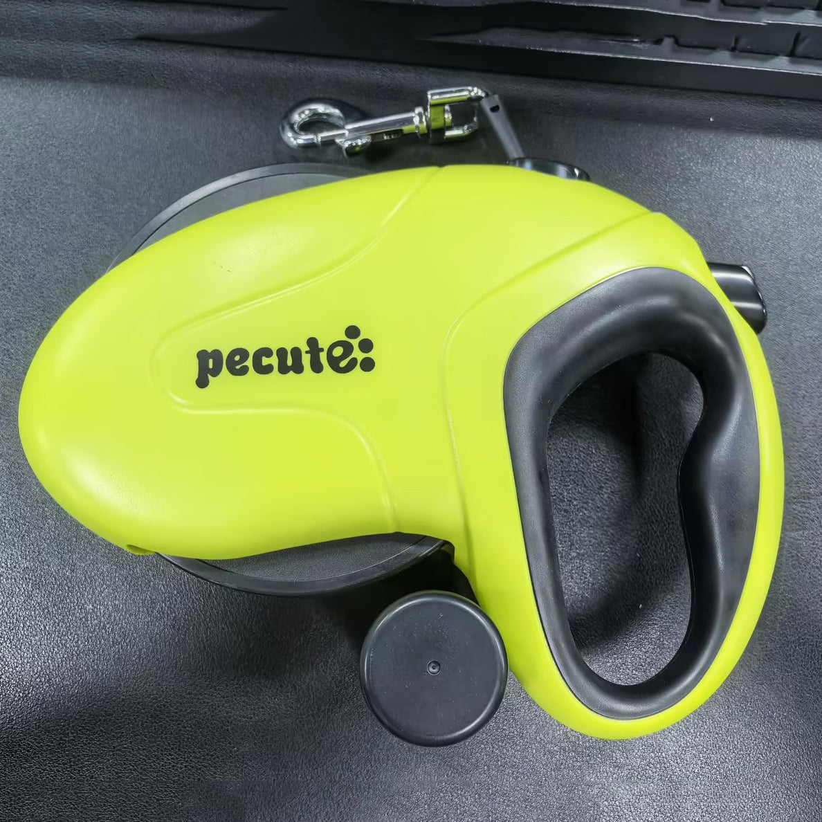 PecuteNew Laisse rétractable pour chien avec sac à déjections