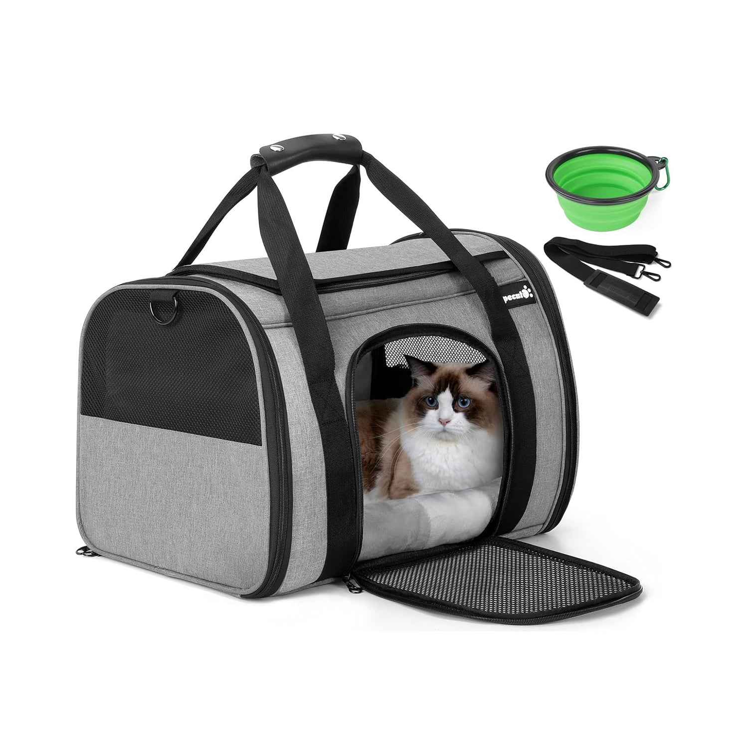 Pecute Pet Carrier Bag Large Cat Carrier Handbag