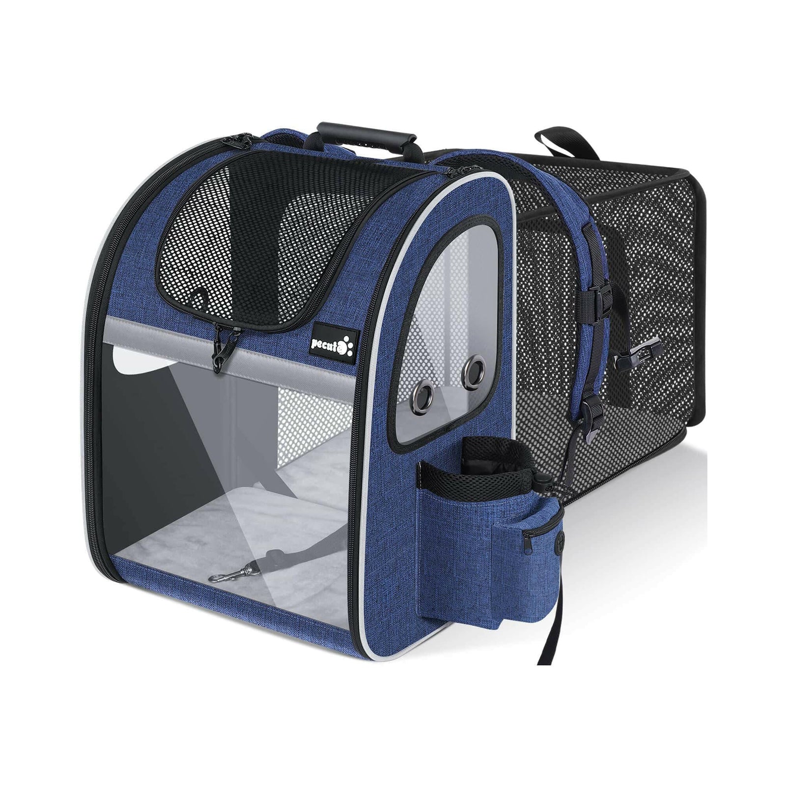 Pecute Portable Respirant Sac à dos Pet Carrier Sac à dos