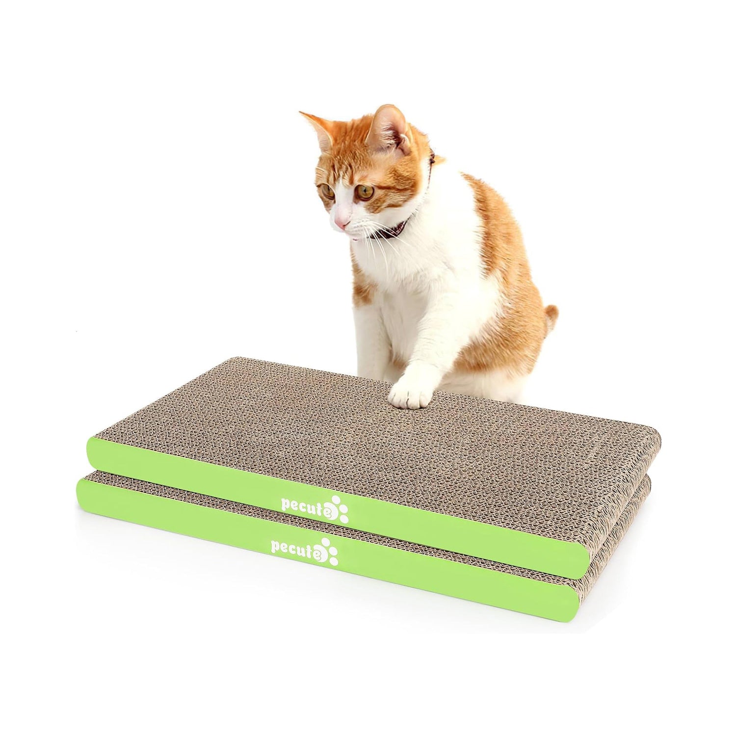 Pecute Cat Scratcher Large Scratching Boards Replacement (2 Pack)