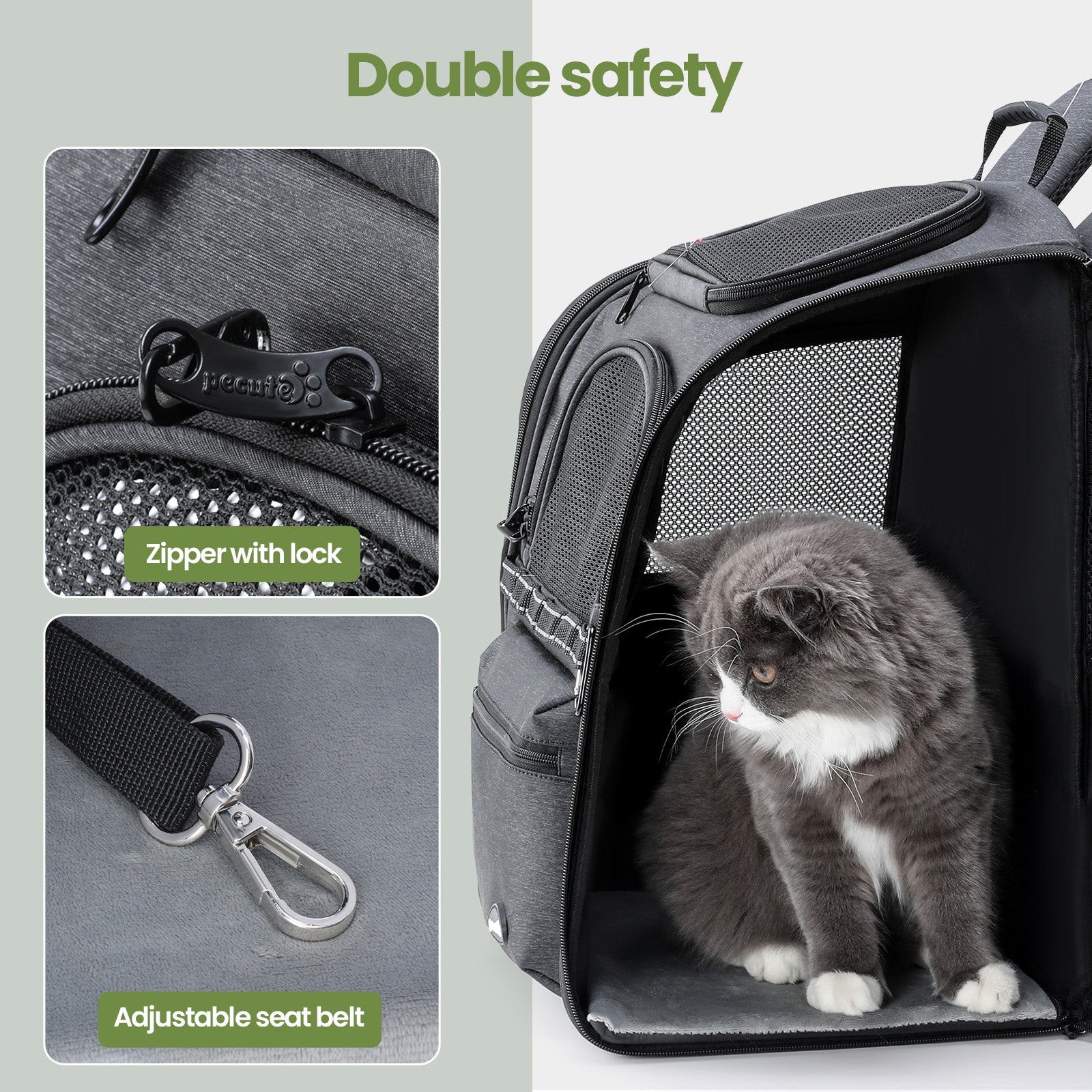 Pecute Anti-Gravity Weight Reducing Pet Backpack