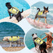 Pecute Reflective Dog Life Jacket S(Chest Girth 40-55cm).