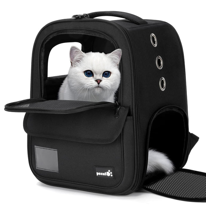 Pecute Small Pet Carrier Backpack for Cats and Puppies