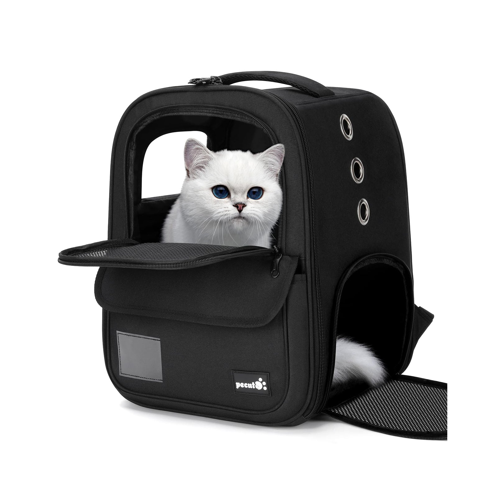 Pecute Small Pet Carrier Backpack for Cats and Puppies