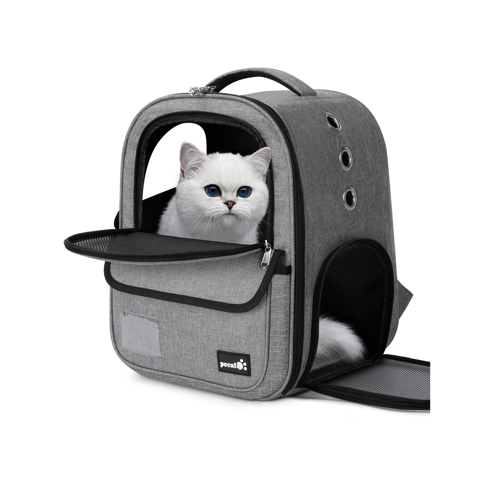 Pecute Small Pet Carrier Backpack for Cats and Puppies