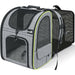 Pecute Cat Carrier Dog Backpack Expandable (Grey).
