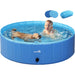 Pecute Paddling Pool for Pets& Kids（XL）.
