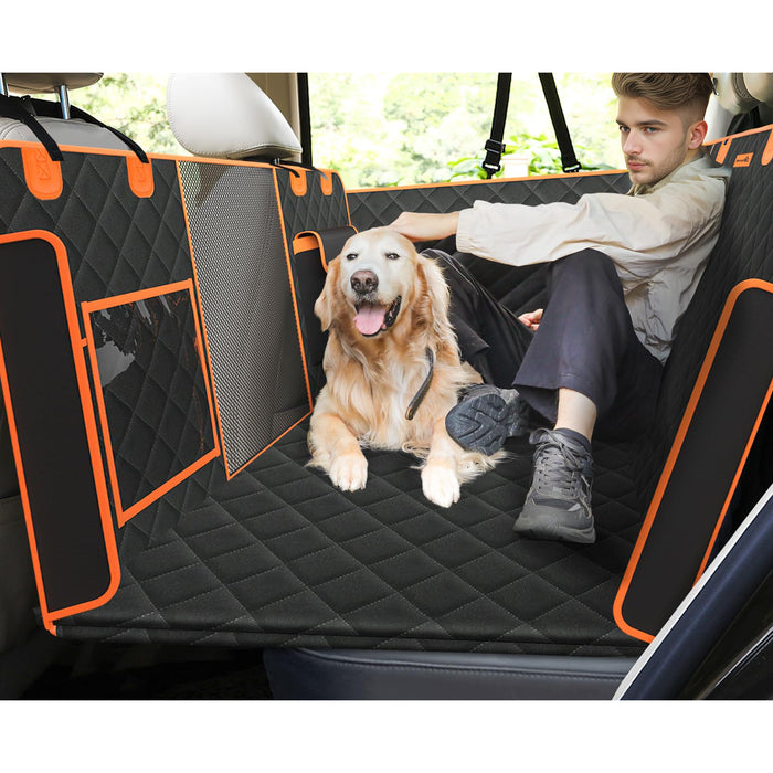 Pecute Dog Car Seat Cover with Hard Bottom