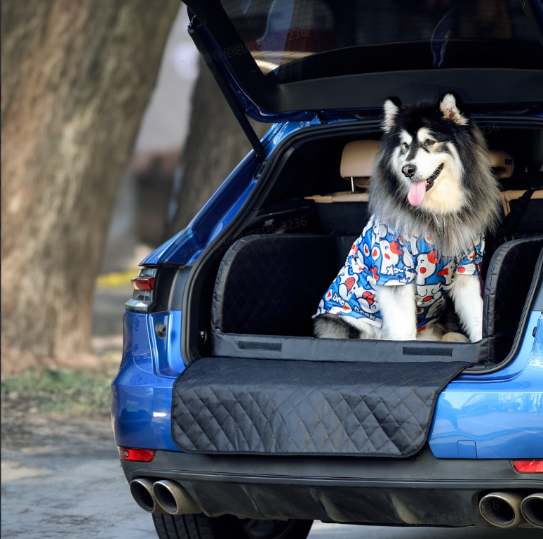 Pecute Trunk Dog Car Seat Black