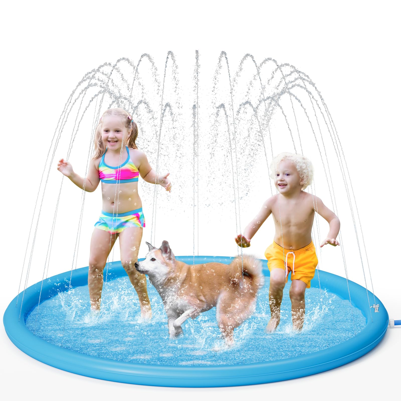 Pecute S-4XL Sprinkler Pad for Dogs & Kids