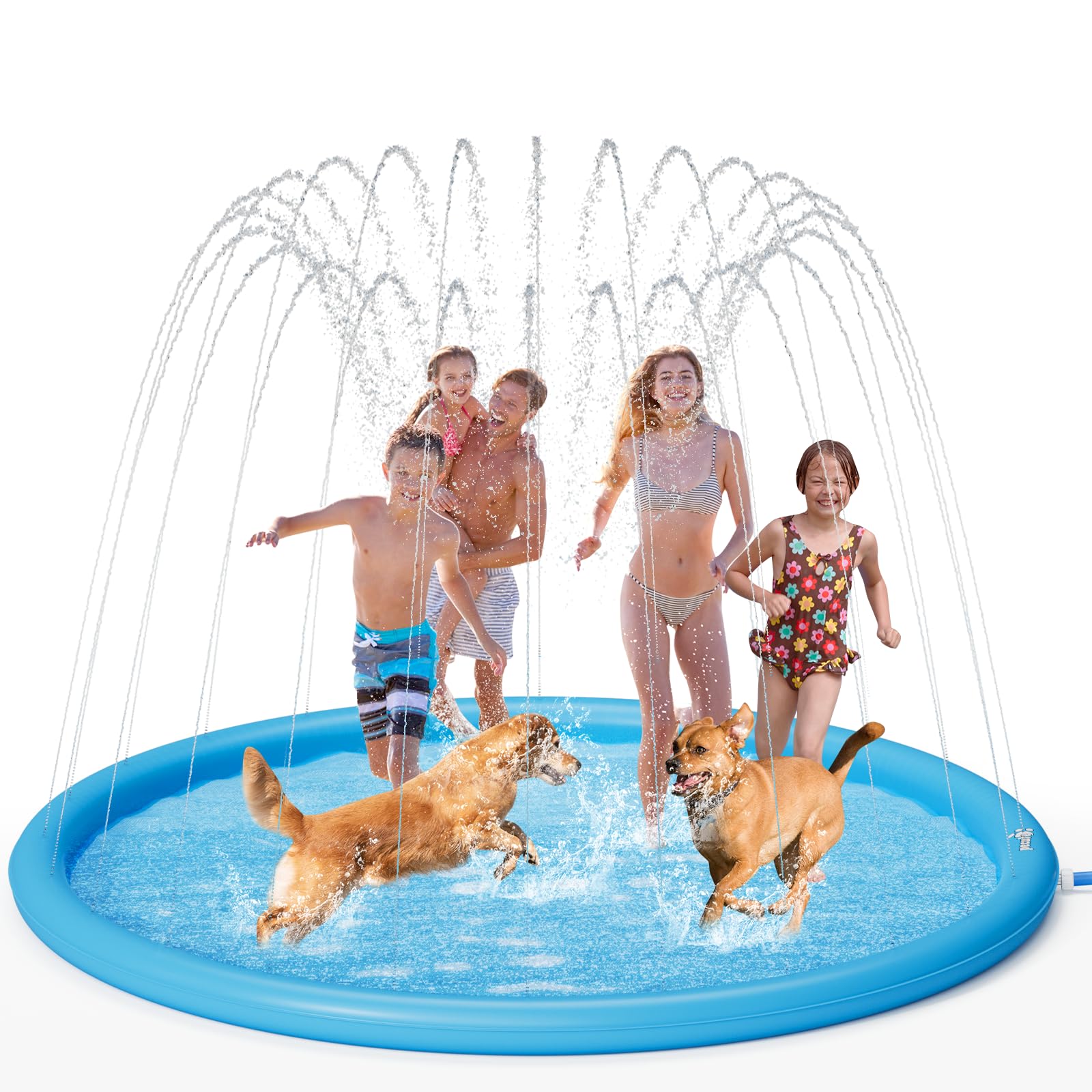 Pecute S-4XL Sprinkler Pad for Dogs & Kids