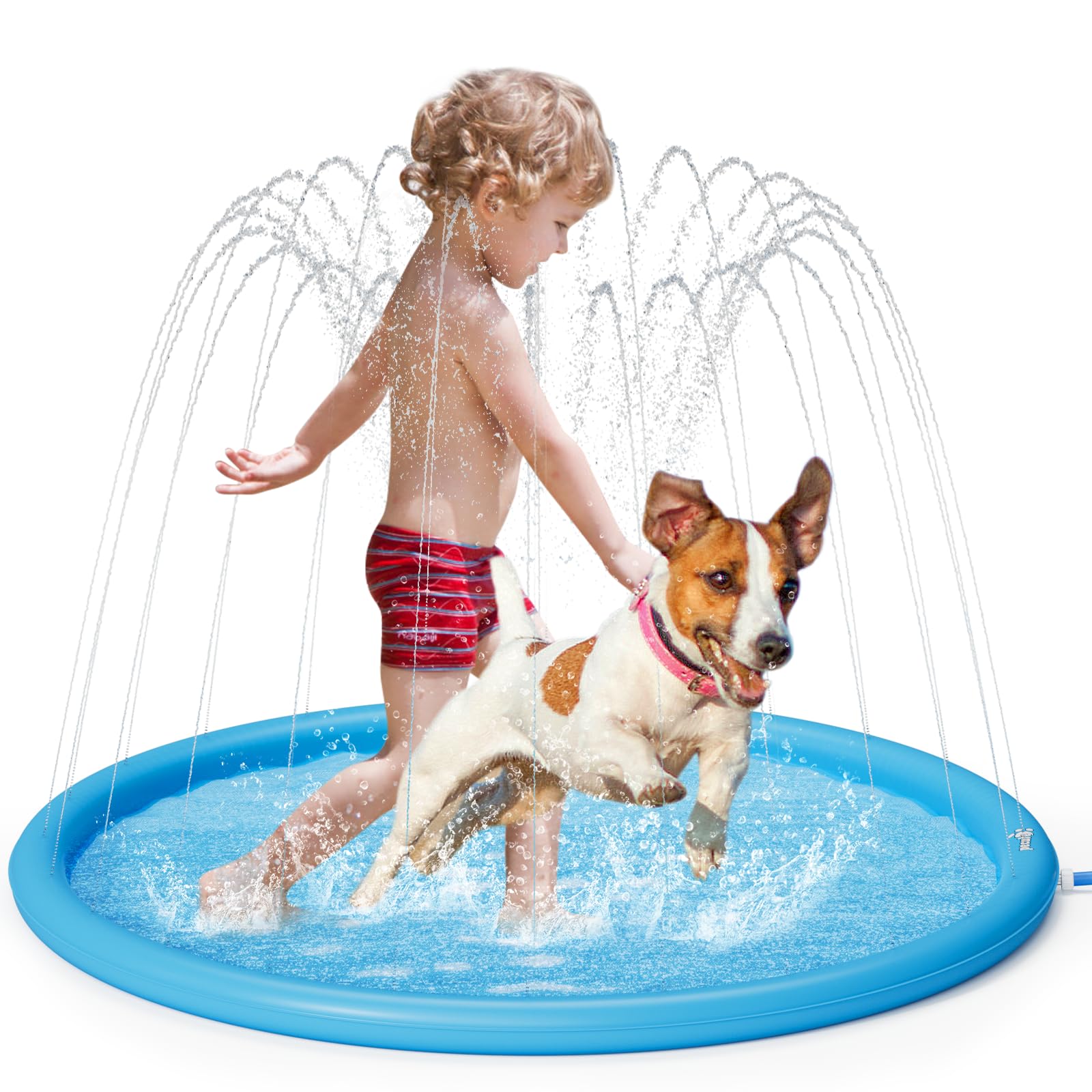 Pecute S-4XL Sprinkler Pad for Dogs & Kids