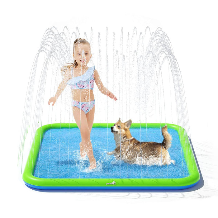 Pecute Sprinkler Pad for Dogs & Kids (S: 100cm).