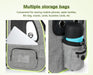 Pecute XL Size Pet Carrier Backpack Expandable Cat Carrier.