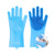 Pecute Dog Wash Mitt Bathing Grooming Gloves