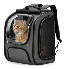 Pecute Bubble Cat Backpack Carrier Large Space Ergonomic 3D Design Breathable & Shaded_us deal