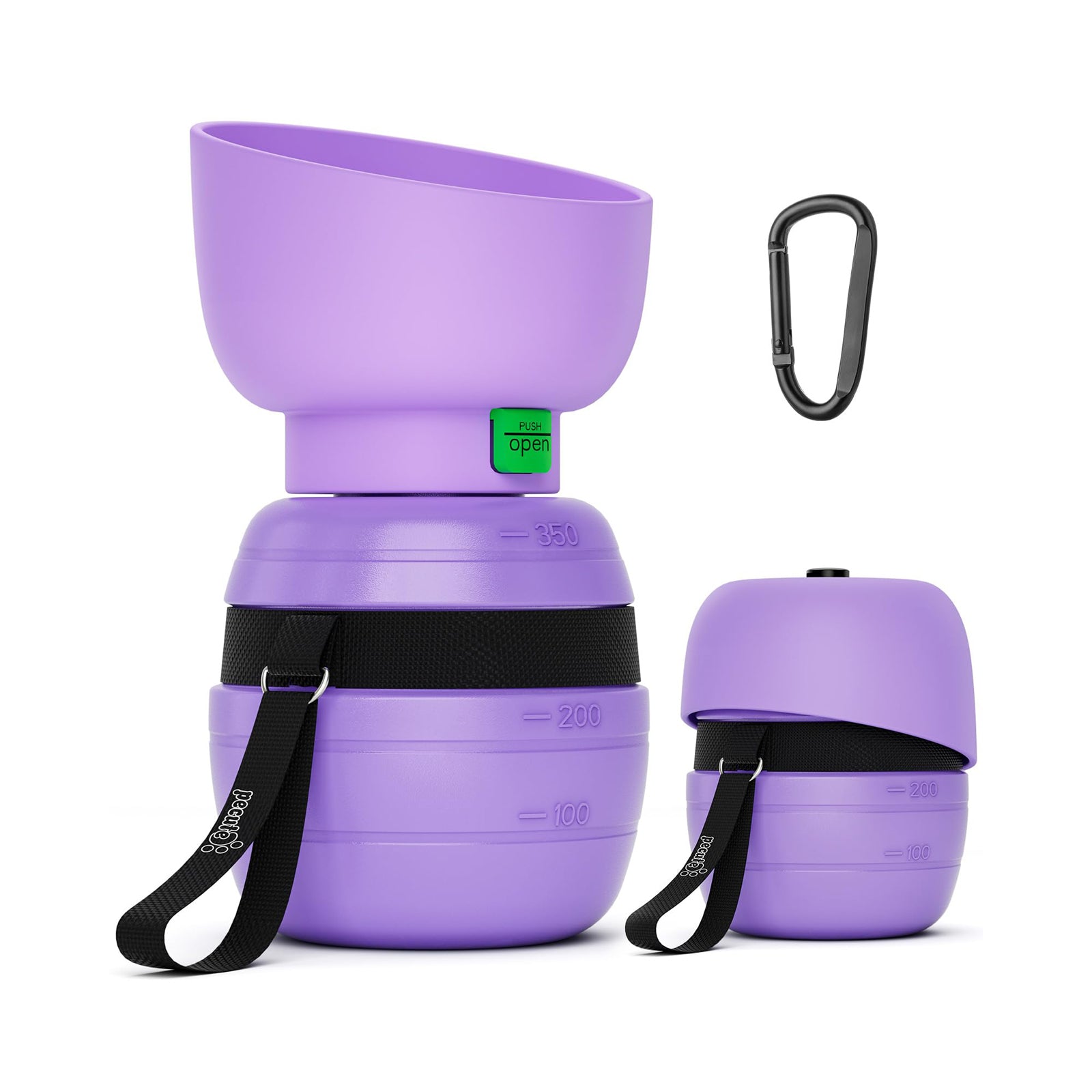 Pecute 350ml Dog Water Bottle Portable Puppy Drinking Bottles