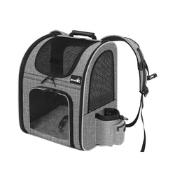 Pecute Cat Carrier Dog Backpack (Grey)