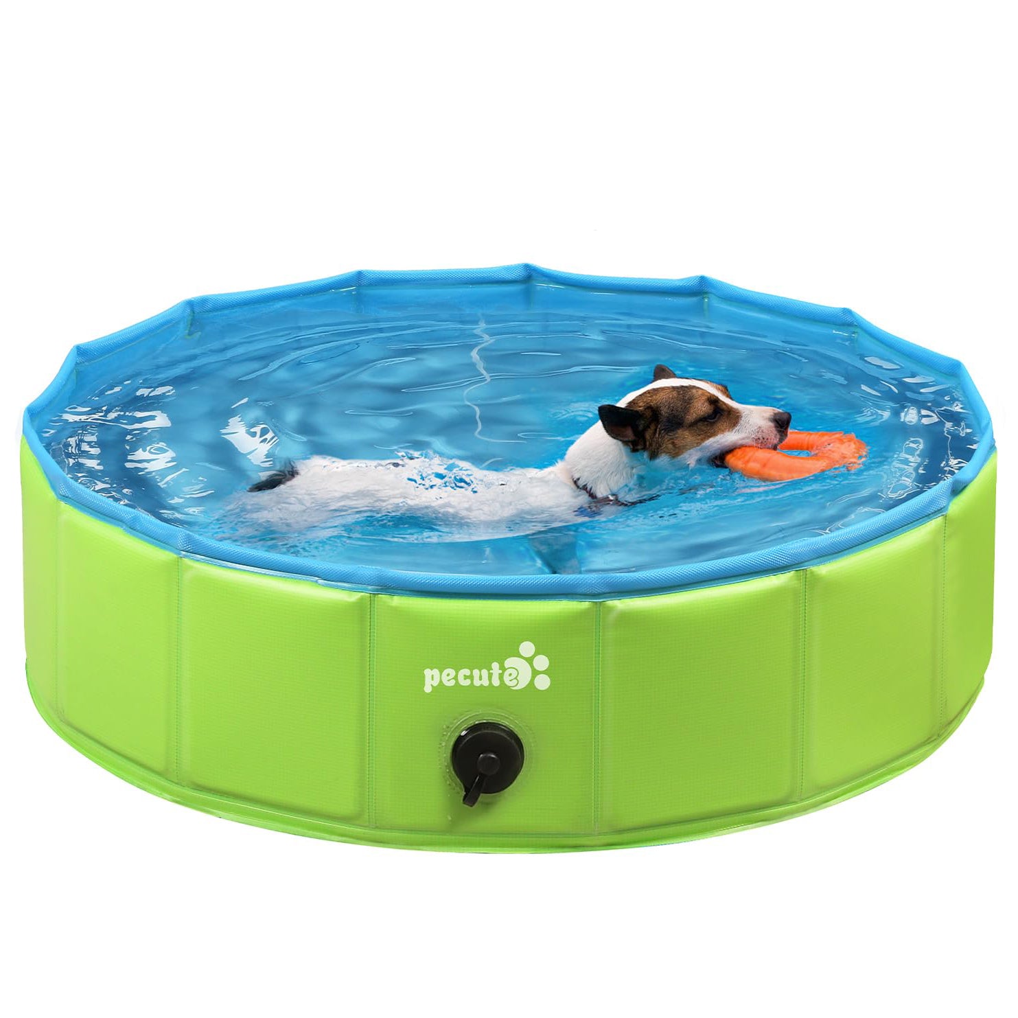 Pecute M-XXL Green Dog Paddling Pool