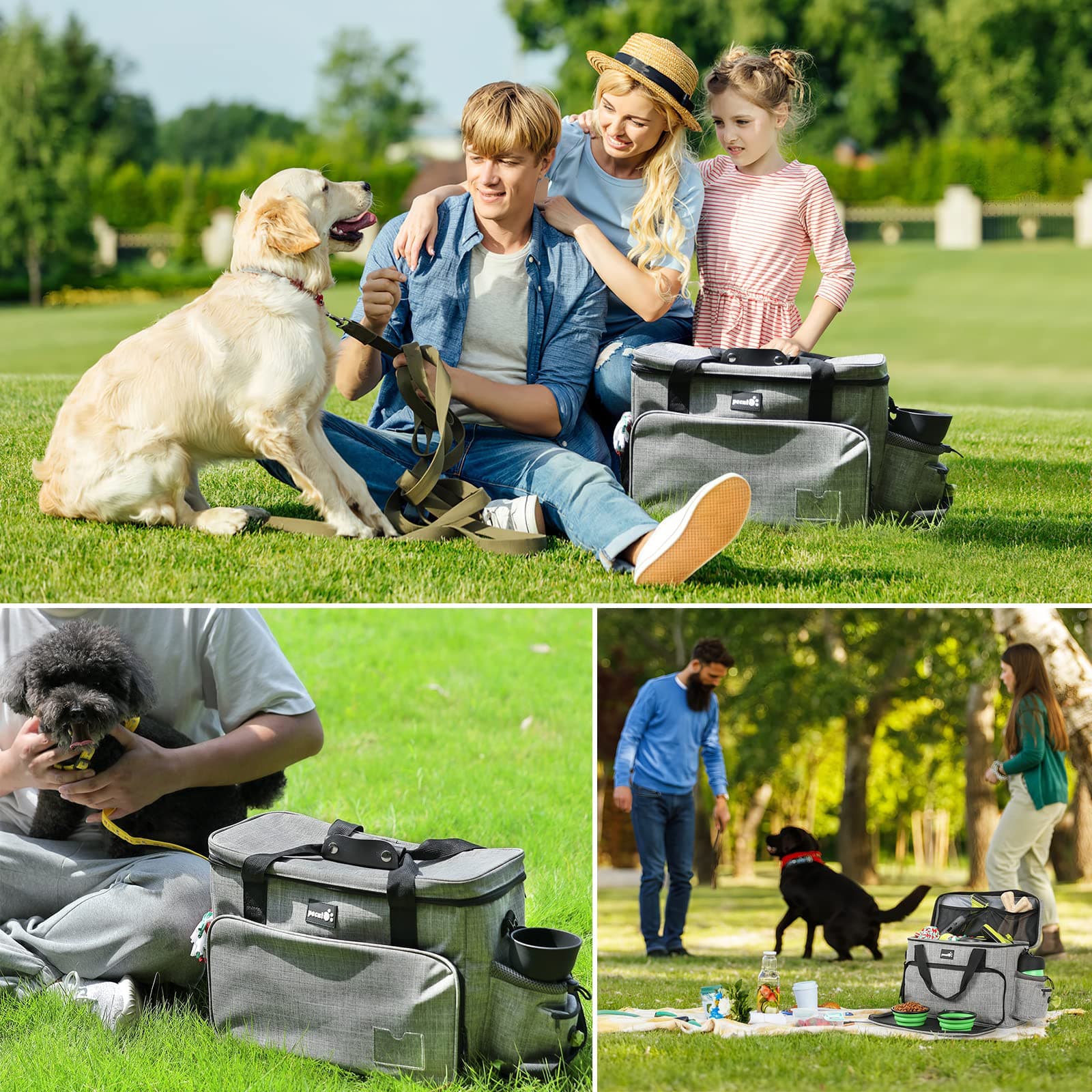 Dog Travel Bag for Supplies Airline Approved.