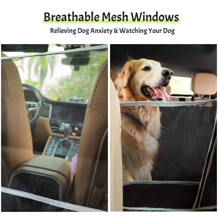 Pecute Dog Car Seat Cover Waterproof Lightweight Ver.