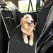 Pecute 100% Waterproof Dog Seat Cover (Black Hexagon).