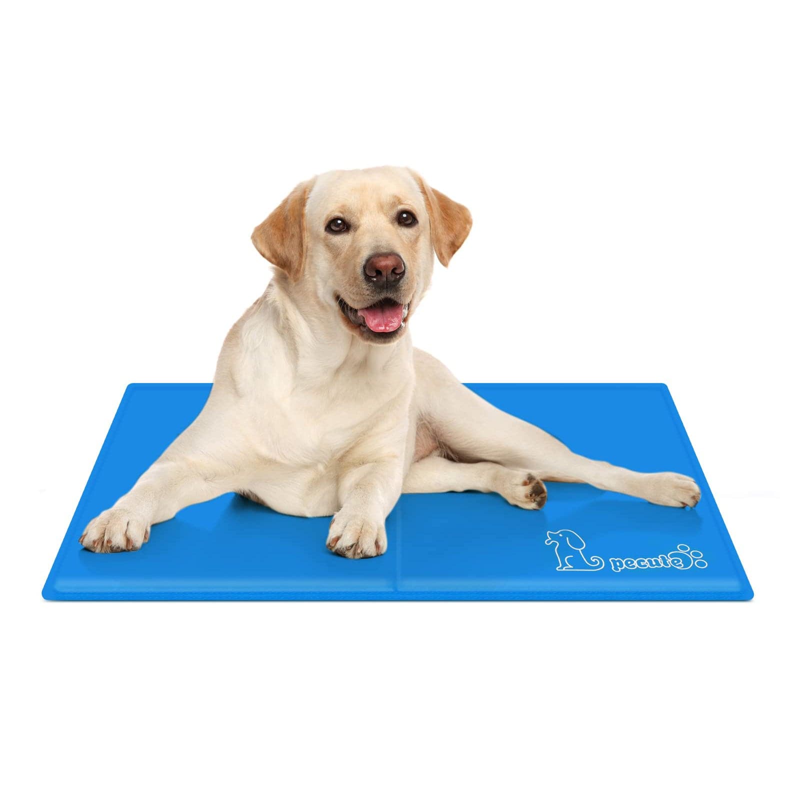 Pecute Dog Cooling Mat Blue（L）.